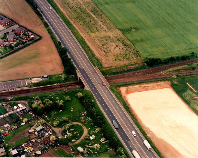 Bridge before excavation starts