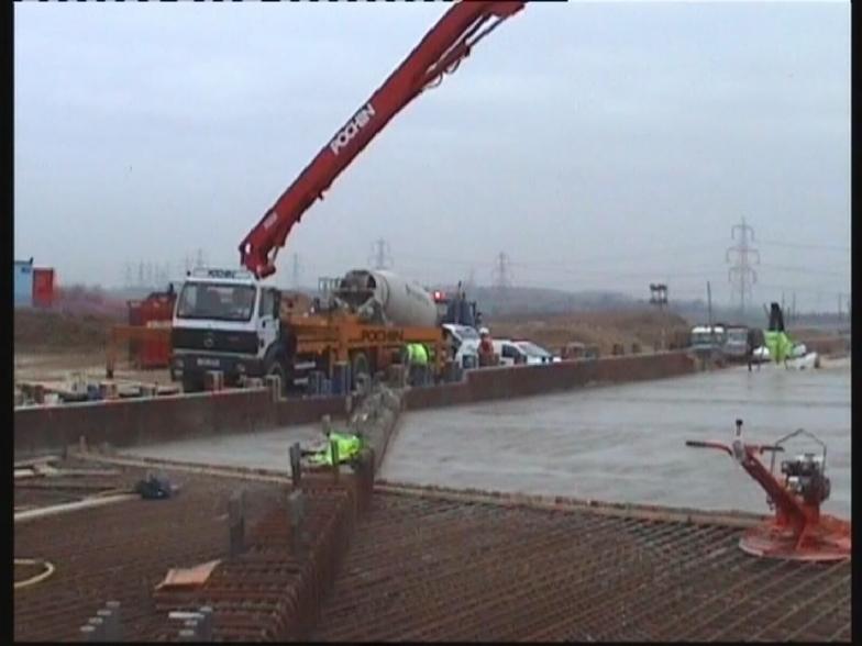 Concrete Placement to the 3rd Pour