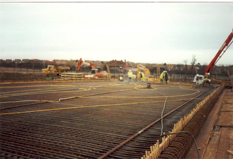 Bride Deck Ready for concrete