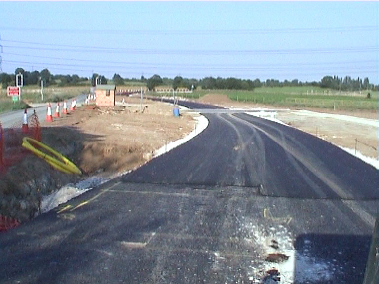 Diversion Route under construction.