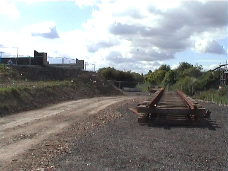 WA Developments Ltd - Set up the track panels for lifting.