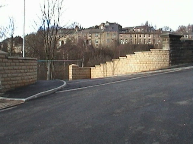 South Abutment access turning head completed