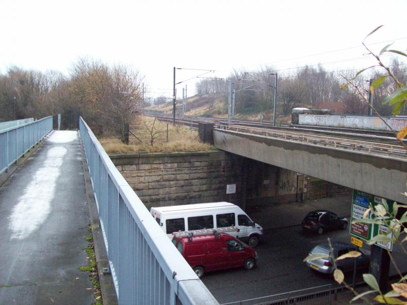 View from Wellington Footbridge towards TJC3 -15a