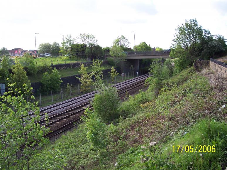 View on the location of the Proposed North Bridge