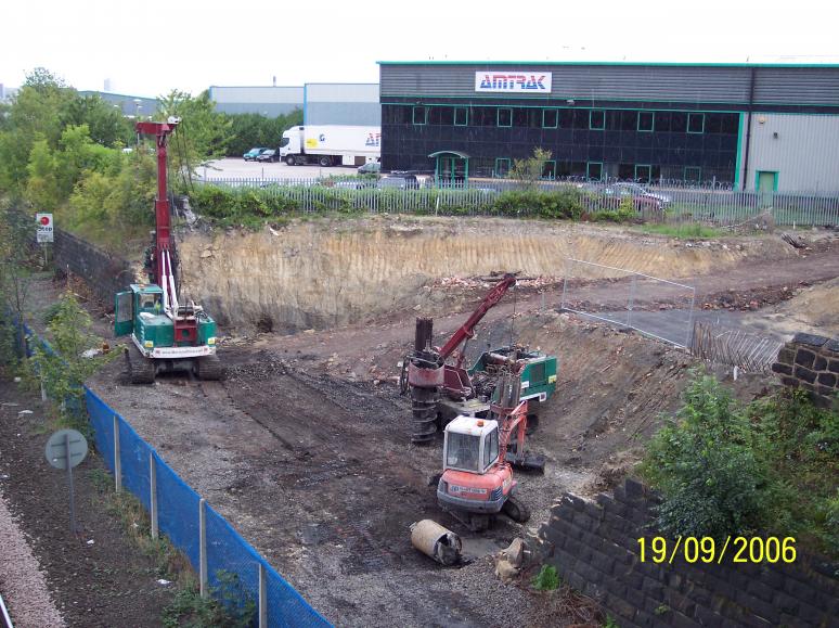 Martello Piling start piling the North Abutment