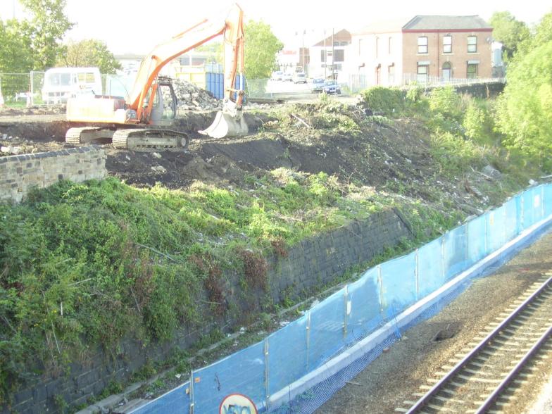 South Abutment dig being started