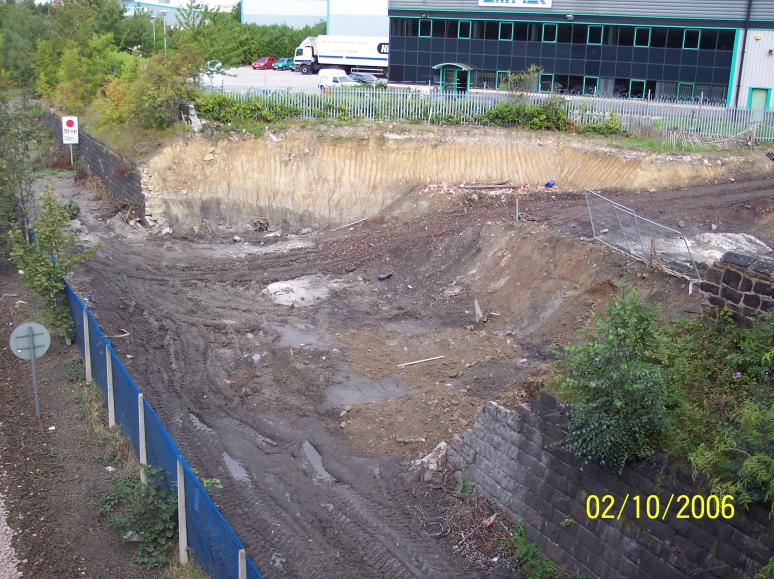 North Abutment piling complete.