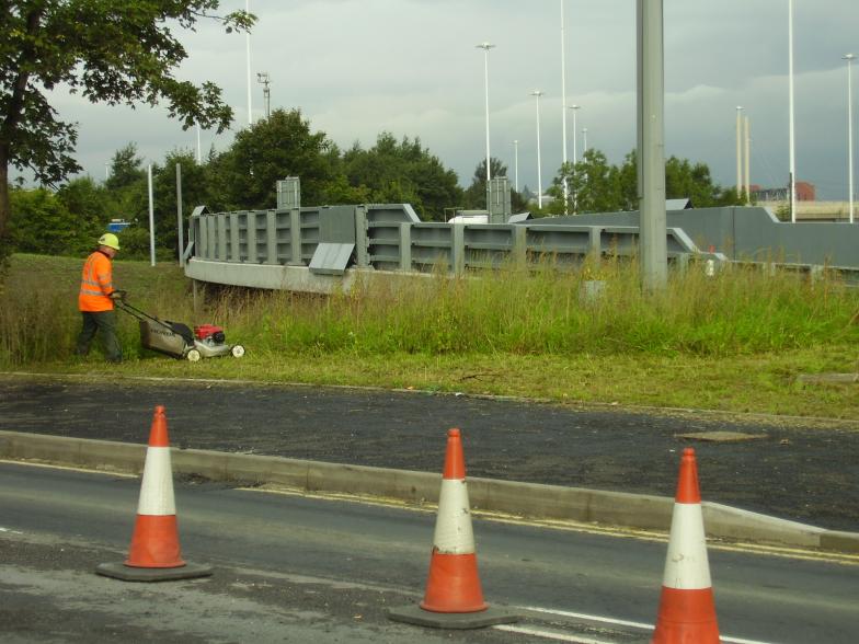 Sheets added to the H4A with the bridge fully open.