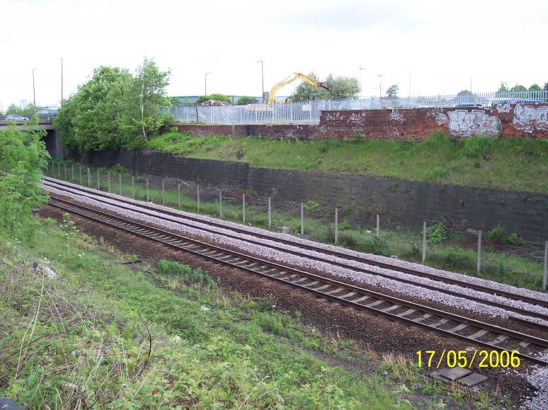 Moor Road Bridge Pre start South Abutment