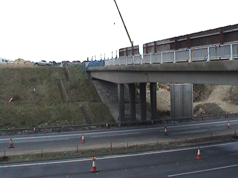 Hoarding Being removed form deck