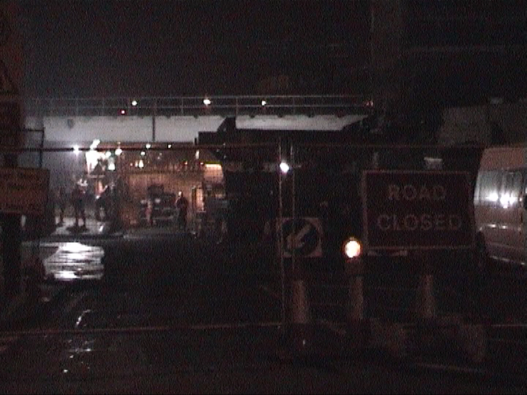Road closed