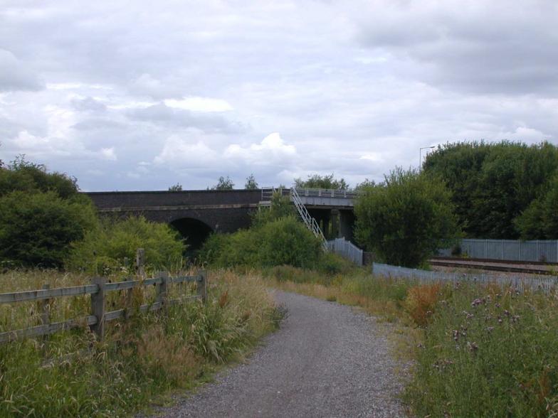 Barrow Hill Bridge prior to work starting