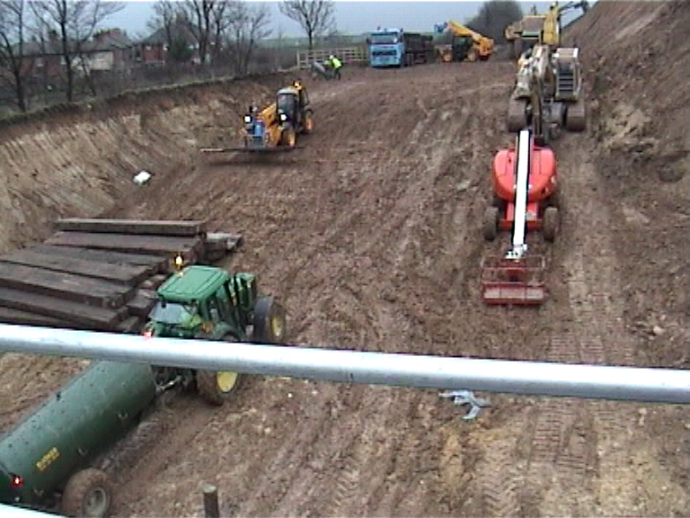 Timber Bauls and Water being delivered 