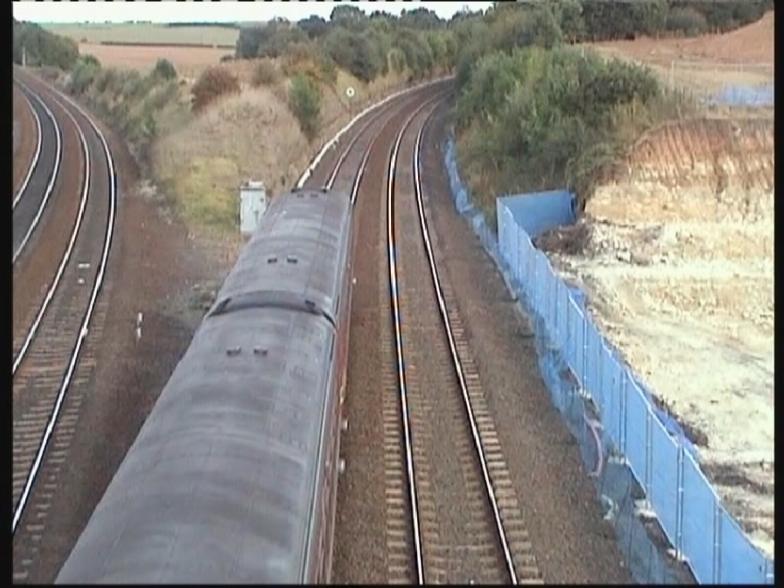 Heras boundary fence erected on the south side