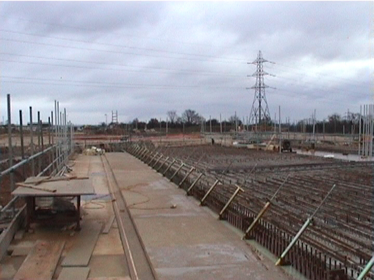 Multiforms being fitted out with secondary soffit